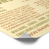 Venster Arch, Venster & Deuren Fitter Company Poster (Hoek)