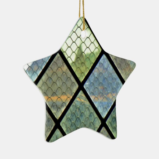 Venster Art. Keramisch Ornament (Rechts)