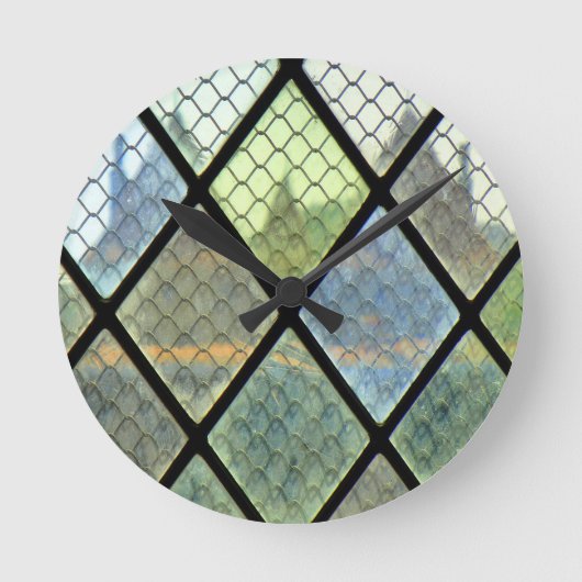 Venster Art. Ronde Klok (Voorkant)