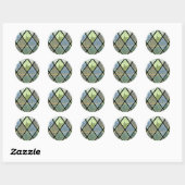 Venster Art. Ronde Sticker (Vel)