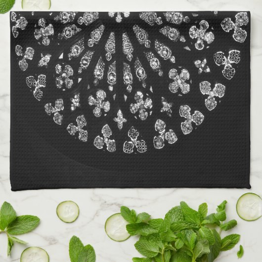 Venster Barcelona Theedoek (Gevouwen)