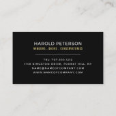 Venster & Bars, Venster & Deuren Fitter Company Visitekaartje (Achterkant)