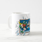 Venster Batman en Robin Shatter Koffiemok (Voorkant links)