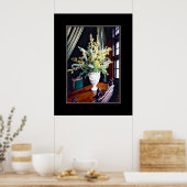 Venster bij de Manor Fotografie van de Kunst van h Poster (Keuken)