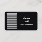 Venster Blinds Aangepaste QR Visitekaartje (Voorkant)