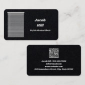 Venster Blinds Aangepaste QR Visitekaartje (Voorkant / Achterkant)