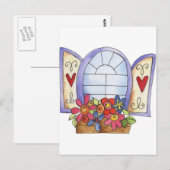 Venster Briefkaart (Voorkant / Achterkant)