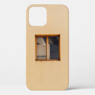 VENSTER BROWN WOODEN FRAMED GLASS Case-Mate iPhone CASE