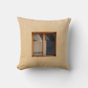 VENSTER BROWN WOODEN FRAMED GLASS KUSSEN