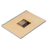 VENSTER BROWN WOODEN FRAMED GLASS NOTITIEBOEK (Linkerzijde)