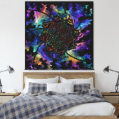 Venster Canvas Afdruk (Insitu (Slaapkamer))