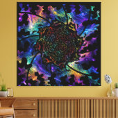 Venster Canvas Afdruk (Insitu (Woonkamer))