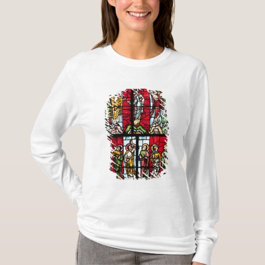 Venster dat Ascension weergeeft, c.1145 T-shirt (Voorkant)