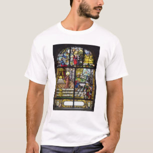 Venster dat het Verzamelen van Manna toont T-shirt