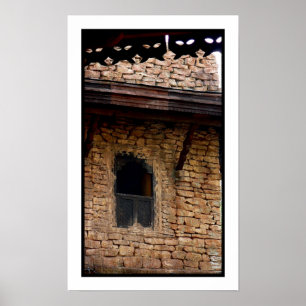 Venster detail poster
