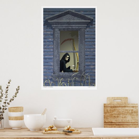 Venster Dood Poster (Keuken)