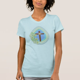 Venster Eieren en Kruis T-shirt