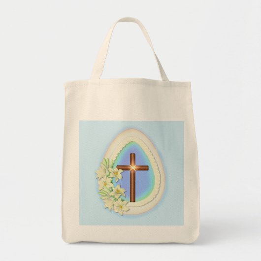 Venster Eieren en Kruis Tote Bag (Voorkant)