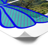 Venster Faux voor Geen venster Poster (Hoek)