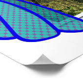 Venster Faux voor Geen venster Poster (Hoek)