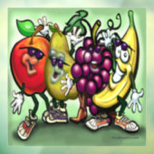  Venster Fruity Cling Raamsticker (Vel 3)