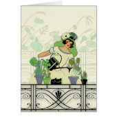 VENSTER GARDEN, ART DECO LADY: SUMMER GREENS (Voorkant)