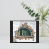 Venster gewapend gesteente ©2008 briefkaart (Staand voorkant)