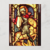 Venster Glas in lood Briefkaart (Voorkant)