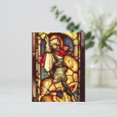 Venster Glas in lood Briefkaart (Staand voorkant)