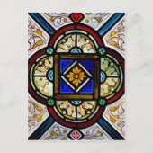 Venster Glas in lood Briefkaart (Voorkant)