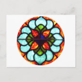 Venster Glas in lood Briefkaart (Voorkant)