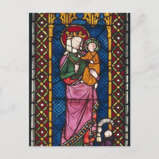 Venster Glas in lood Briefkaart (Voorkant)