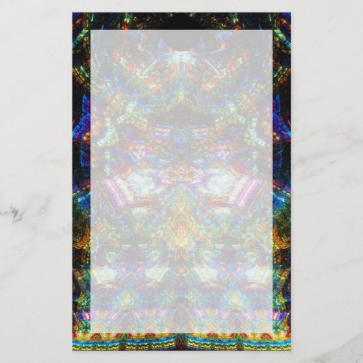 Venster Glas in lood Briefpapier (Voorkant)