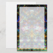 Venster Glas in lood Briefpapier (Voorkant / Achterkant)