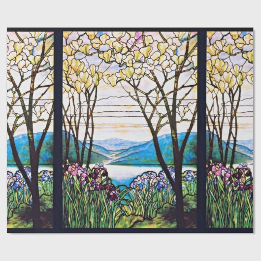 Venster  Glas in lood Cadeaupapier (Vlak)