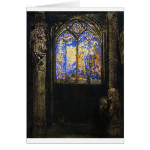 Venster Glas in lood door Odilon Redon
