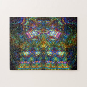 Venster Glas in lood Legpuzzel