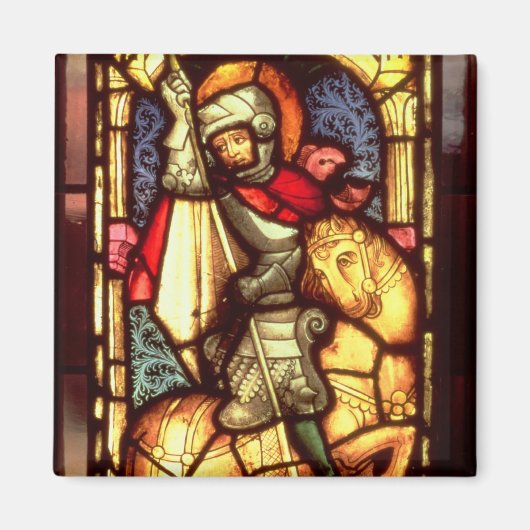 Venster Glas in lood Magneet (Voorkant)
