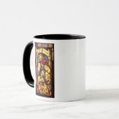 Venster Glas in lood Mok (Voorkant links)