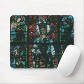 Venster Glas in lood  religieuze kerk Muismat (Met muis)