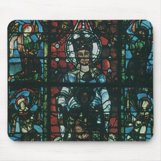 Venster Glas in lood  religieuze kerk Muismat (Voorkant)