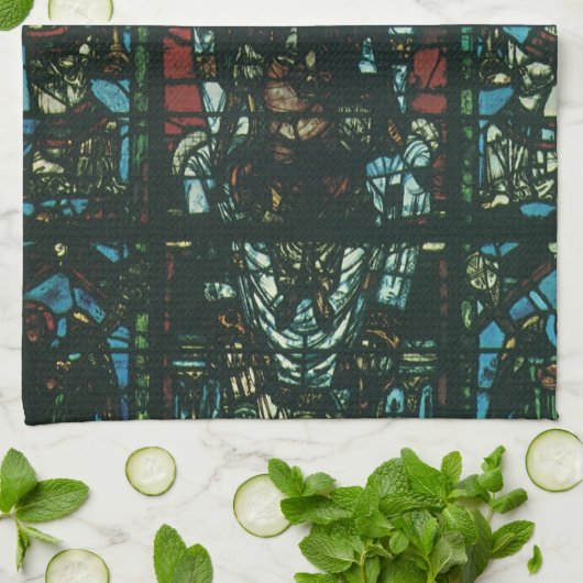 Venster Glas in lood  religieuze kerk Theedoek (Gevouwen)