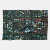 Venster Glas in lood  religieuze kerk Theedoek (Horizontaal)