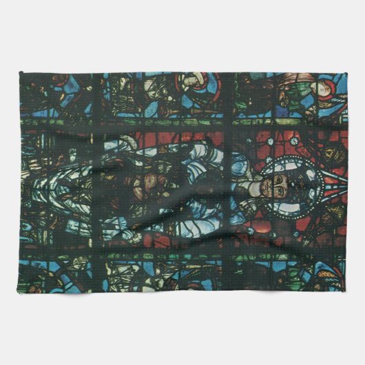 Venster Glas in lood  religieuze kerk Theedoek (Horizontaal)