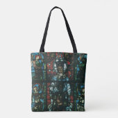 Venster Glas in lood  religieuze kerk Tote Bag (Achterkant)