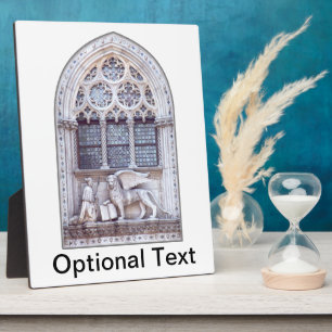 Venster Glas in lood San Marco Winged Lion Fotoplaat