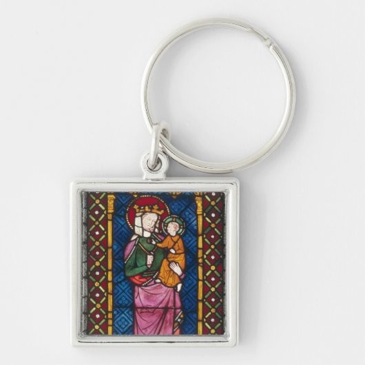 Venster Glas in lood Sleutelhanger (Voorkant)
