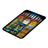 Venster Glas in lood Tiffany Magneet (Linkerzijde)