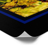 Venster Glas in lood Tiffany Poster (Hoek)