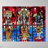 Venster Glas in lood Trinity Poster (Voorkant)